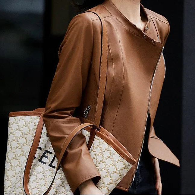 Swift Genuine Leather Jacket - London Lake