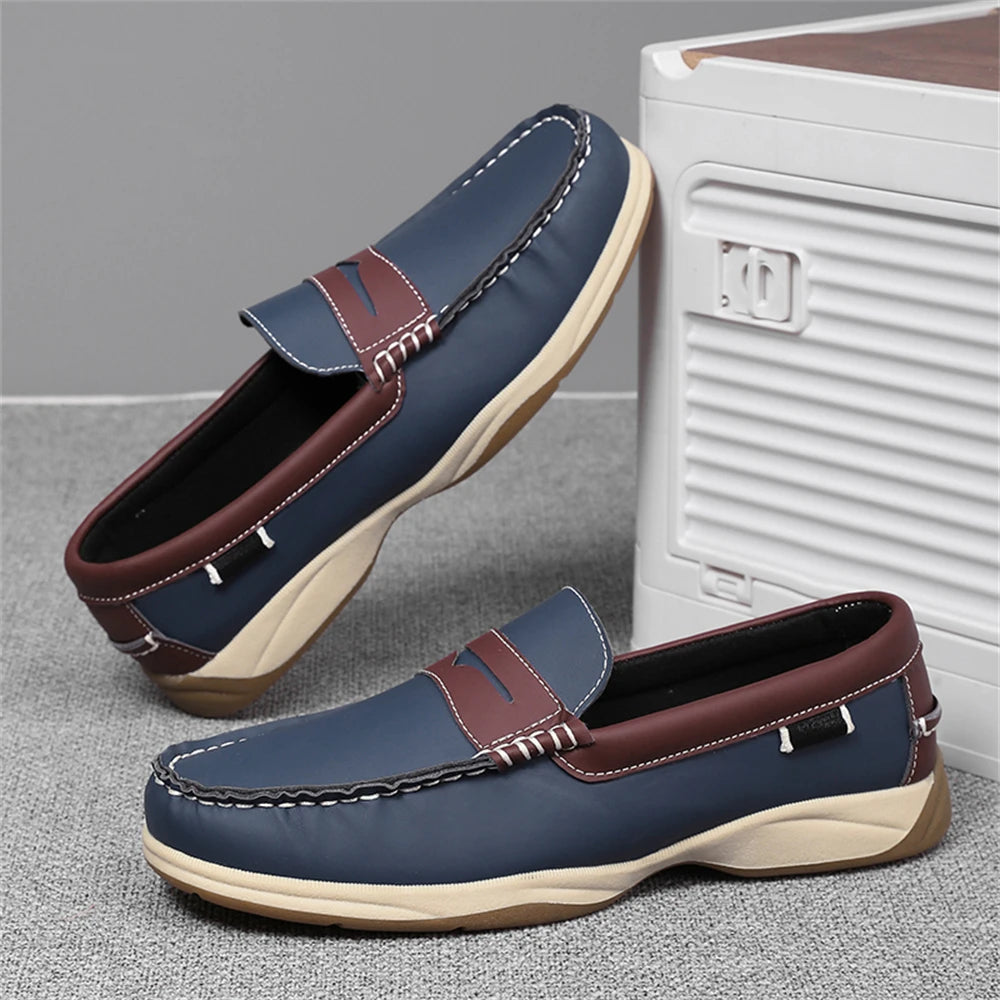 Bayshore Leather Loafers - London Lake