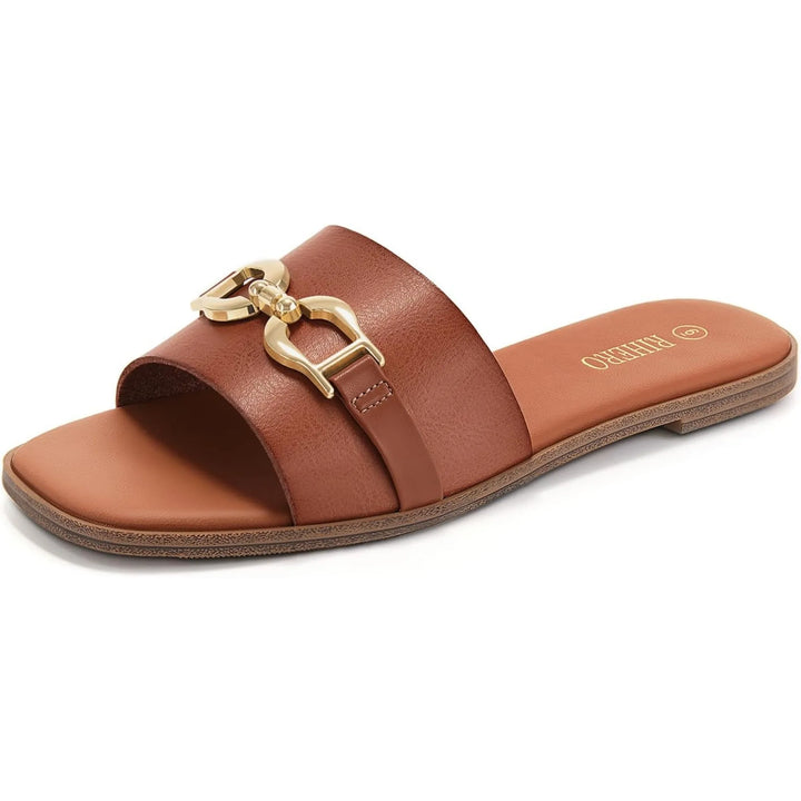 Marina Buckle Sandals - London Lake
