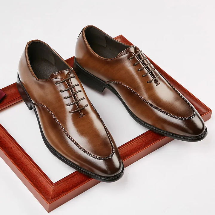 Braxton Leather Oxfords - London Lake