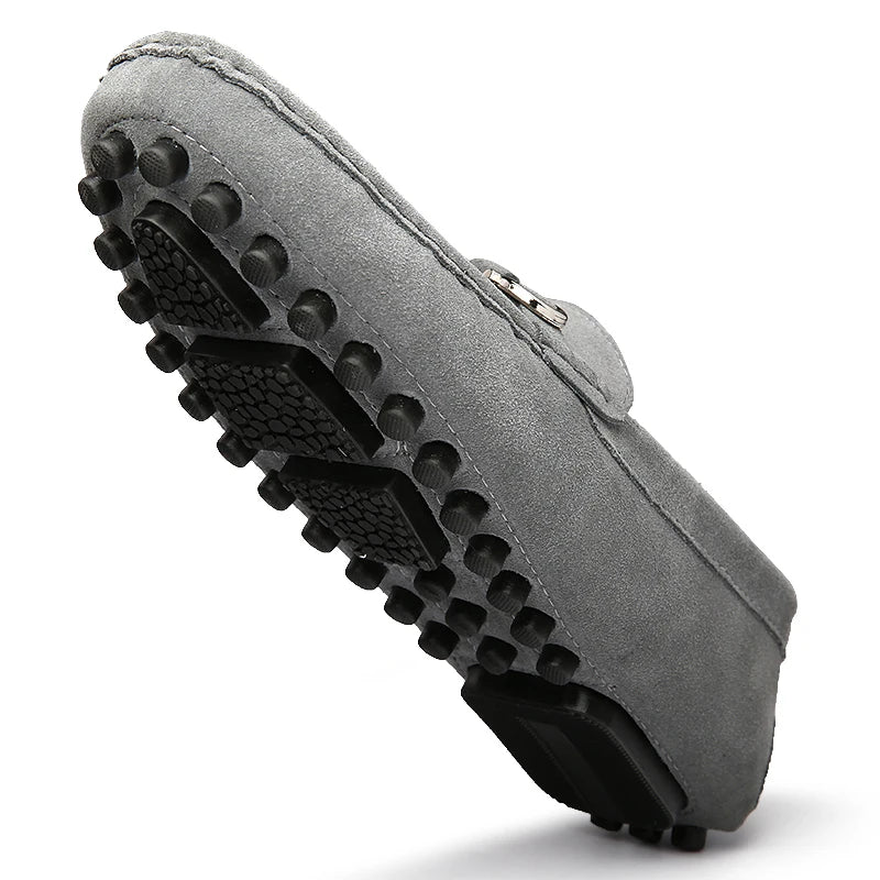 Monaco Suede Loafers - London Lake