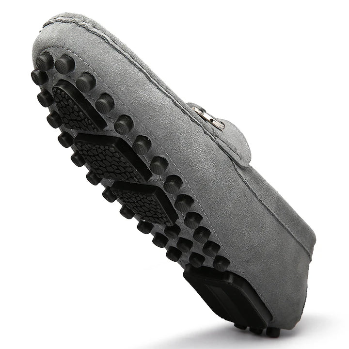 Monaco Suede Loafers - London Lake