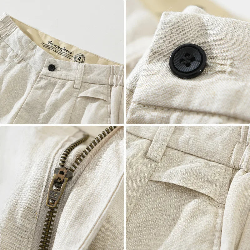 Eastshore Linen Pants - London Lake