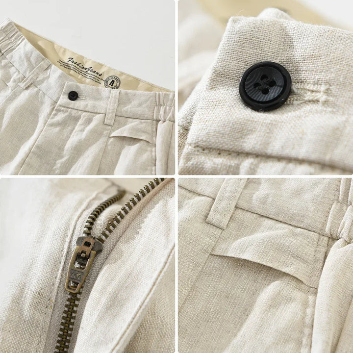 Eastshore Linen Pants - London Lake