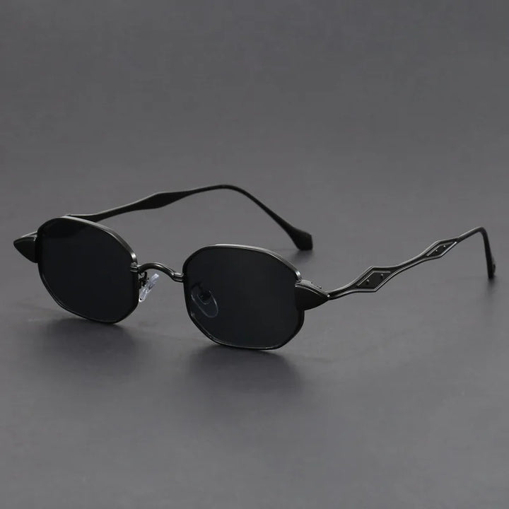 Harper Metal Framed Sunglasses - London Lake