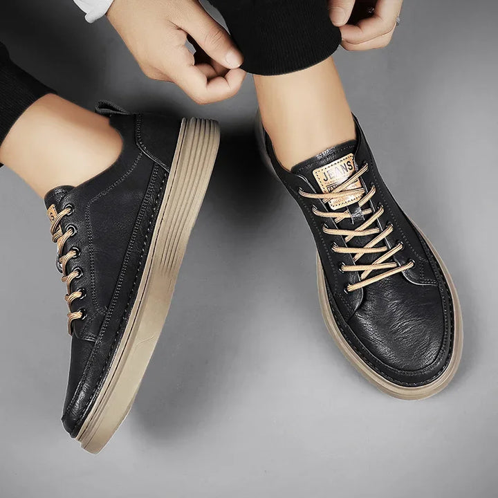Levi Leather Sneakers - London Lake