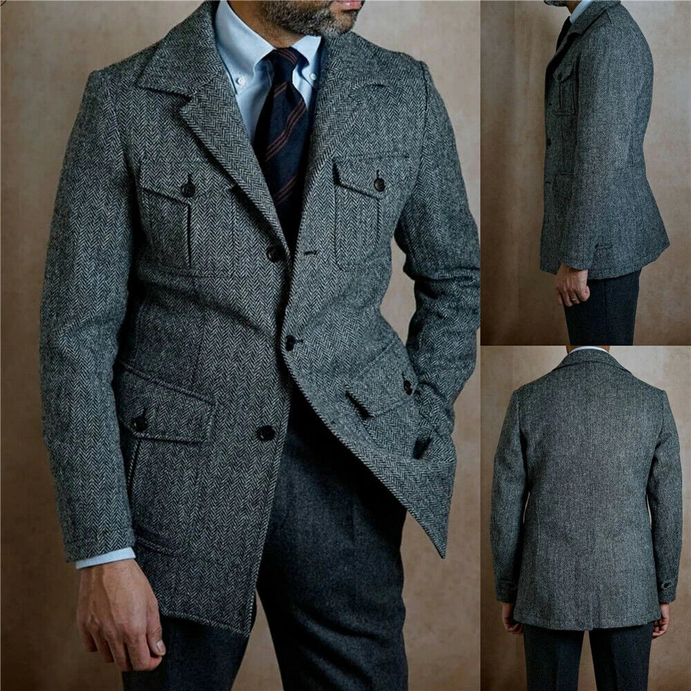 Windsor Tweed Jacket - London Lake