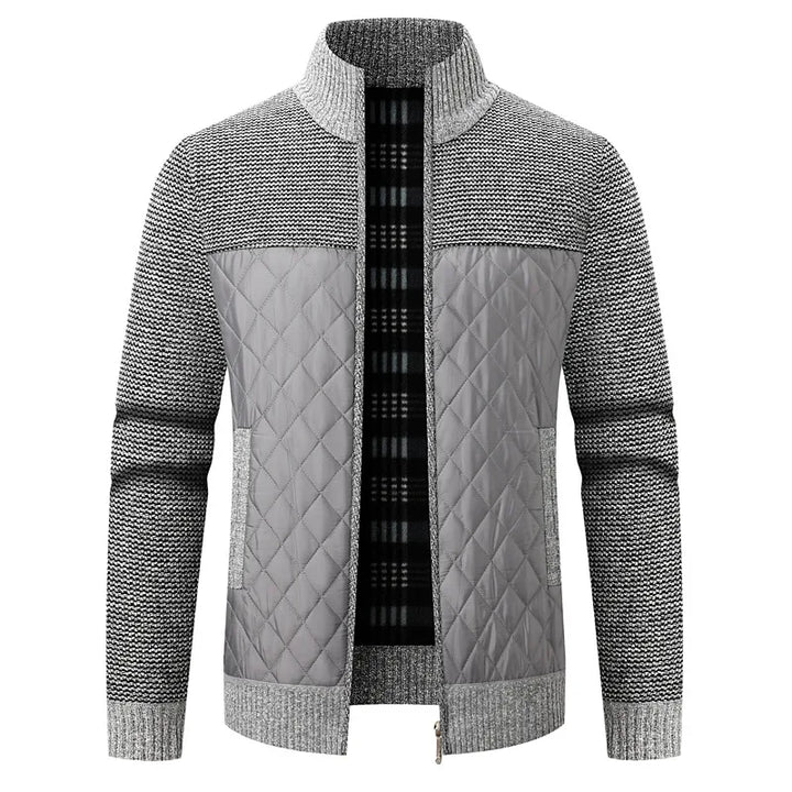 Warm Knit Cardigan Jacket - London Lake