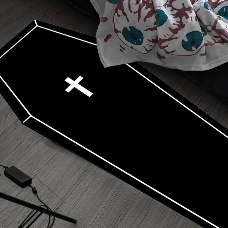 Midnight Coffin Rug - London Lake