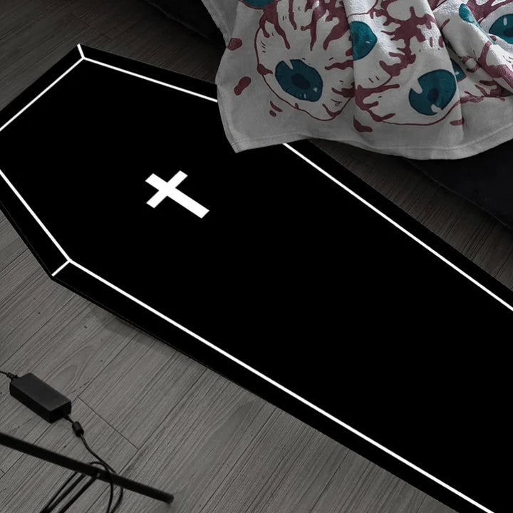 Midnight Coffin Rug - London Lake