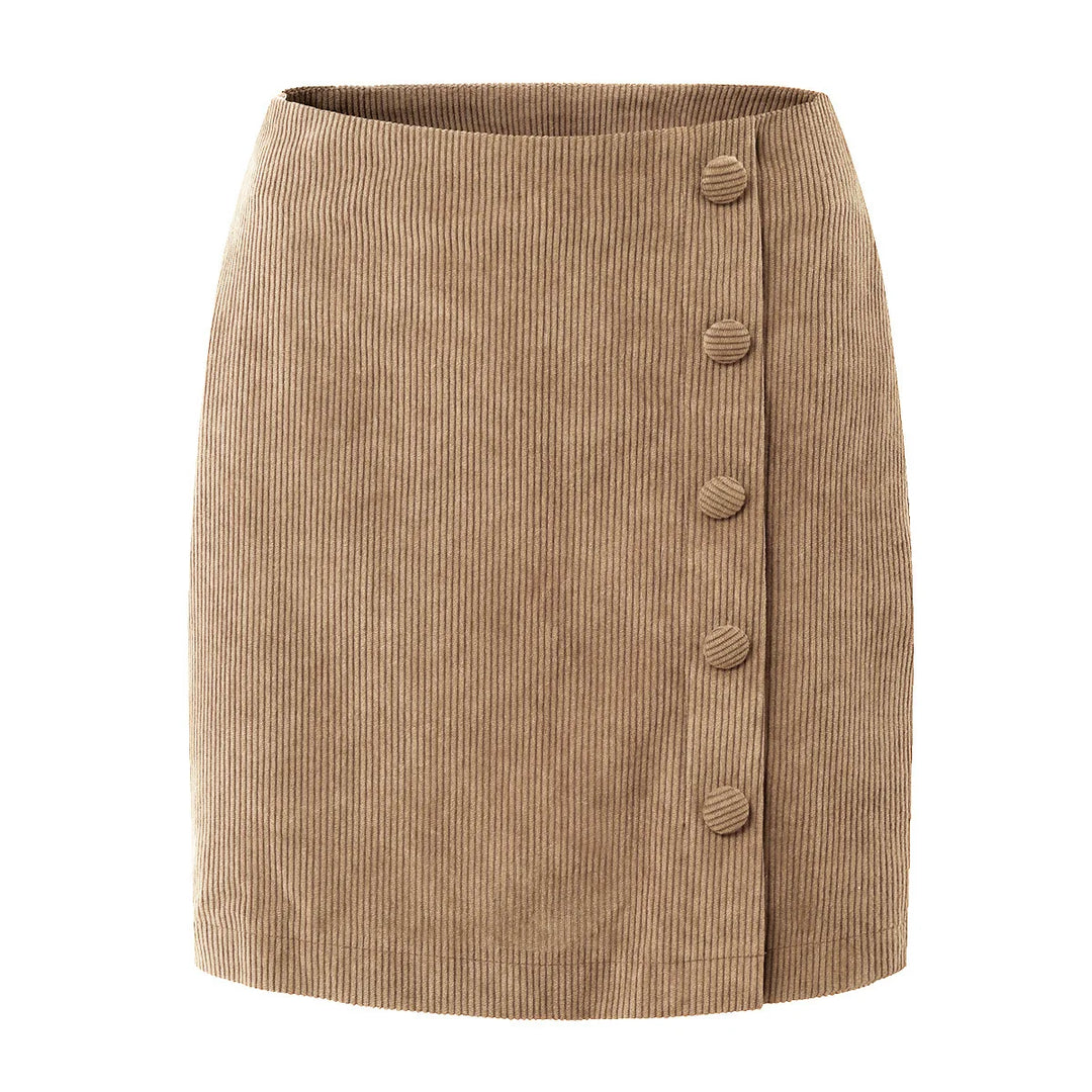 Ashbury Mini Corduroy Skirt - London Lake