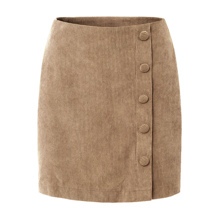 Ashbury Mini Corduroy Skirt - London Lake