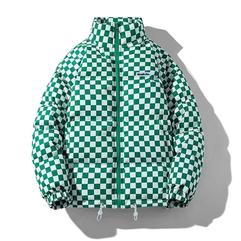 Gridlock Puffer Jacket - London Lake