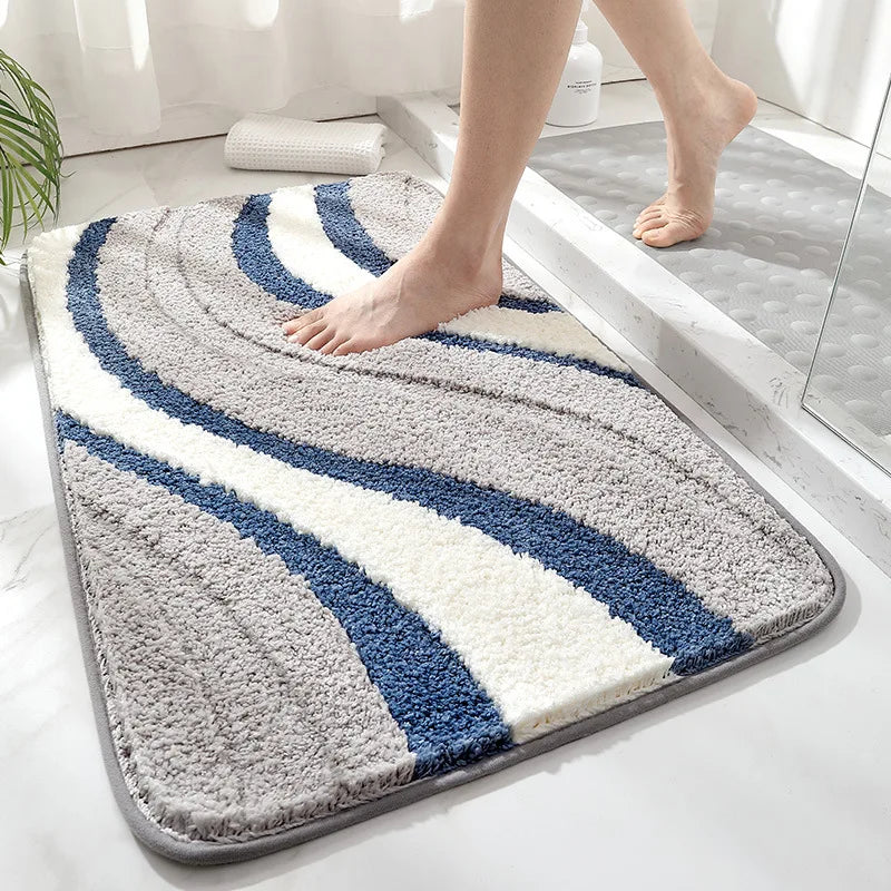 Waveshore Weave Bath Mat - London Lake