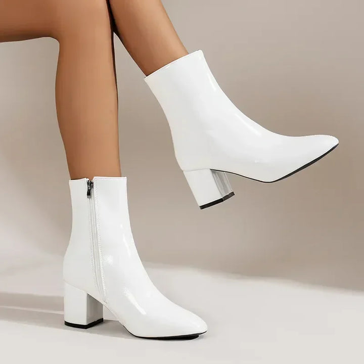 Milano Zip-Up Chelsea Boots - London Lake
