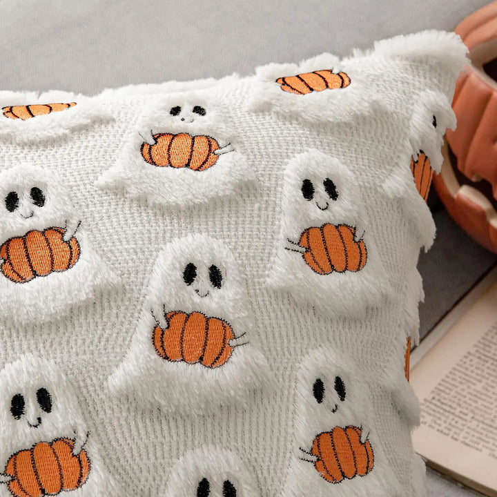 Ghost Pumpkin Pillow Covers - London Lake