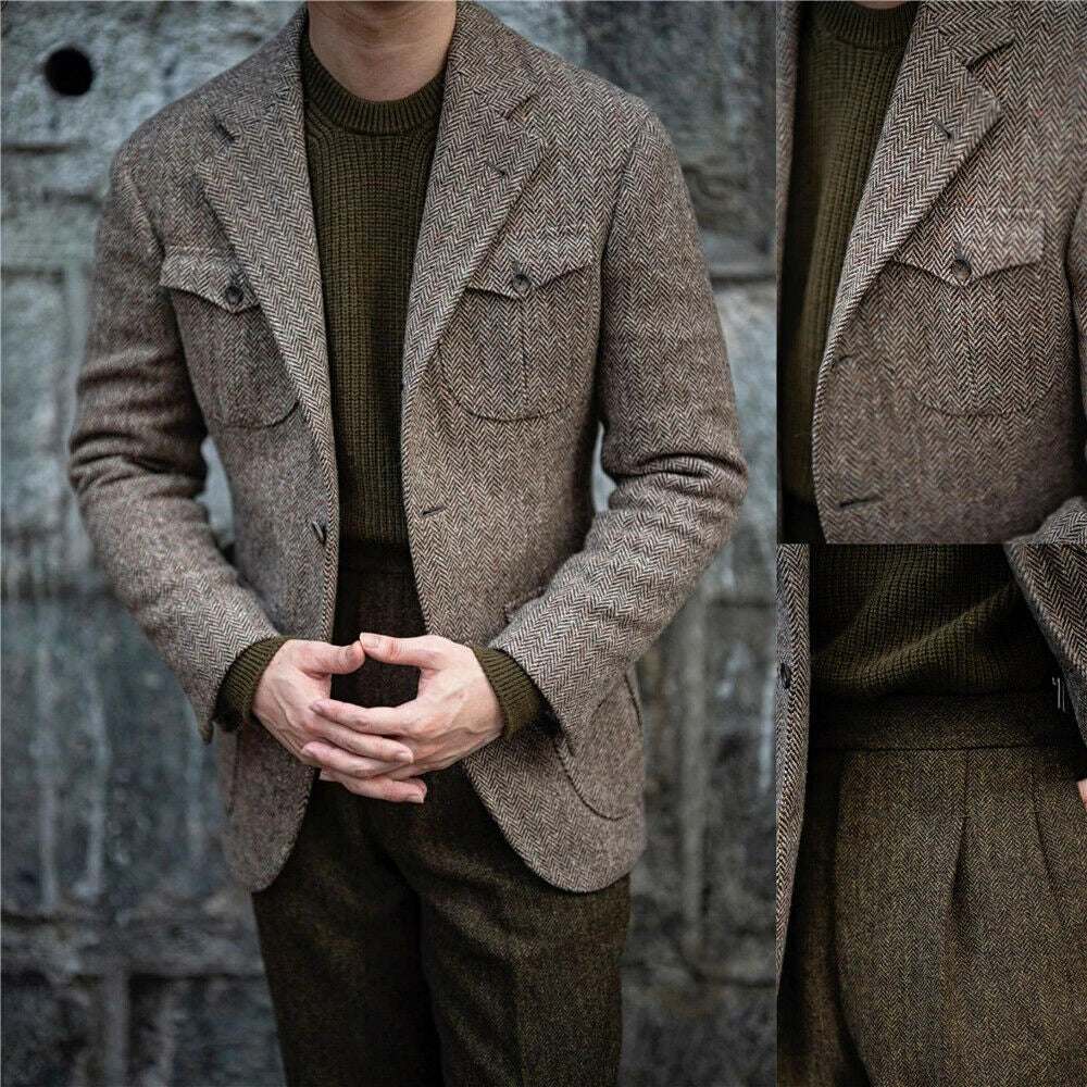 Windsor Tweed Jacket - London Lake