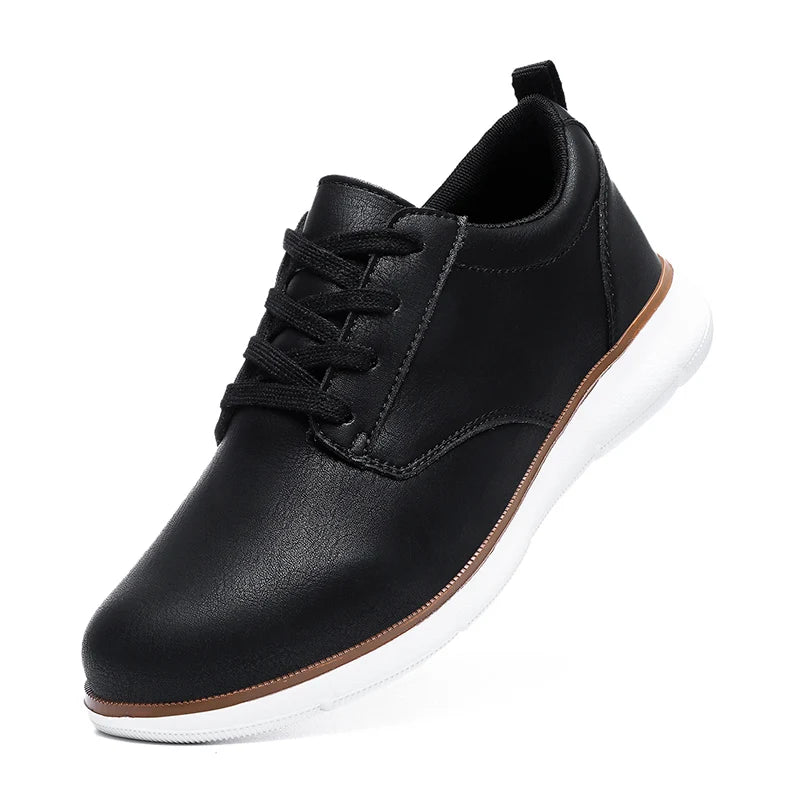 Mason Leather Sneakers - London Lake