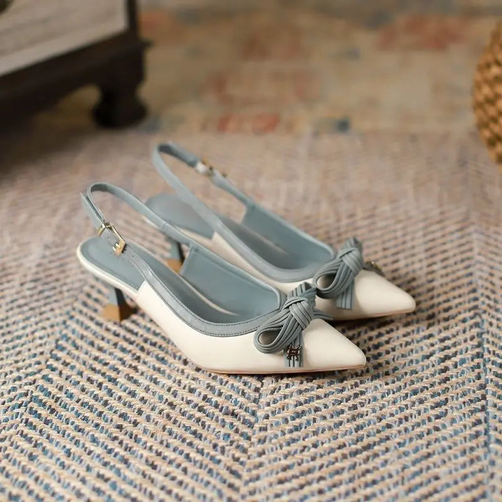 Celestine Knot Heels - London Lake