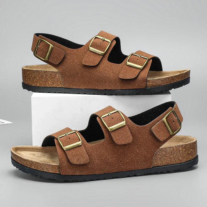Harbor Buckle Sandals - London Lake