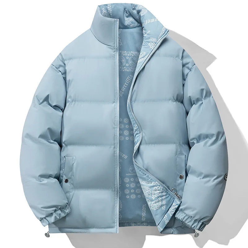 Mountain Grid Reversible Jacket - London Lake