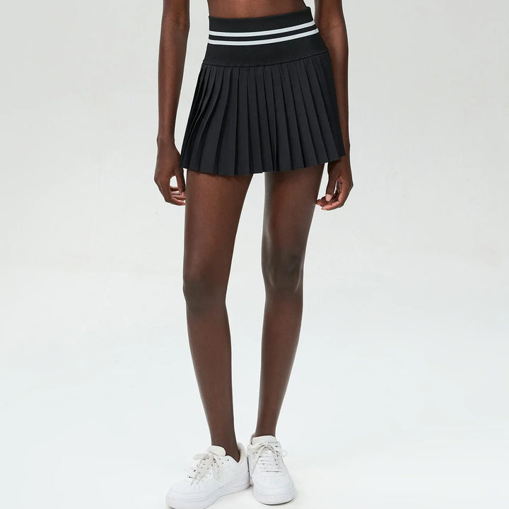 Match Point Pleated Skirt - London Lake