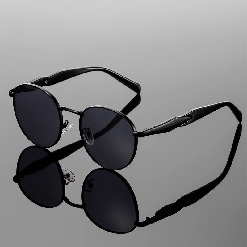 Lakeshore Round Sunglasses - London Lake