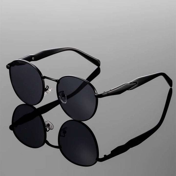 Lakeshore Round Sunglasses - London Lake