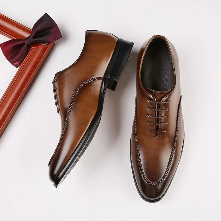 Braxton Leather Oxfords - London Lake