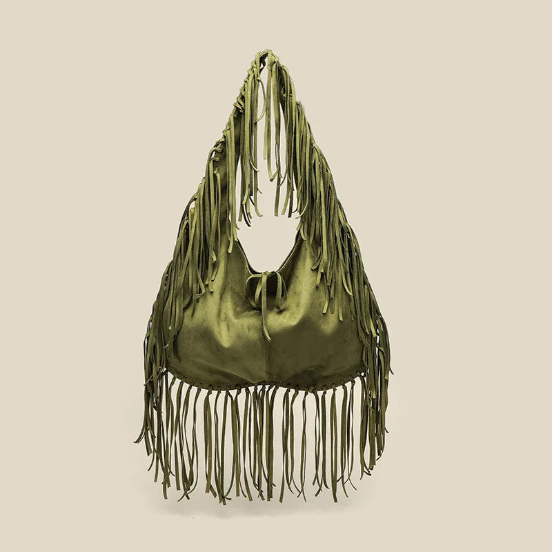 Sonora Tassel Tote - London Lake