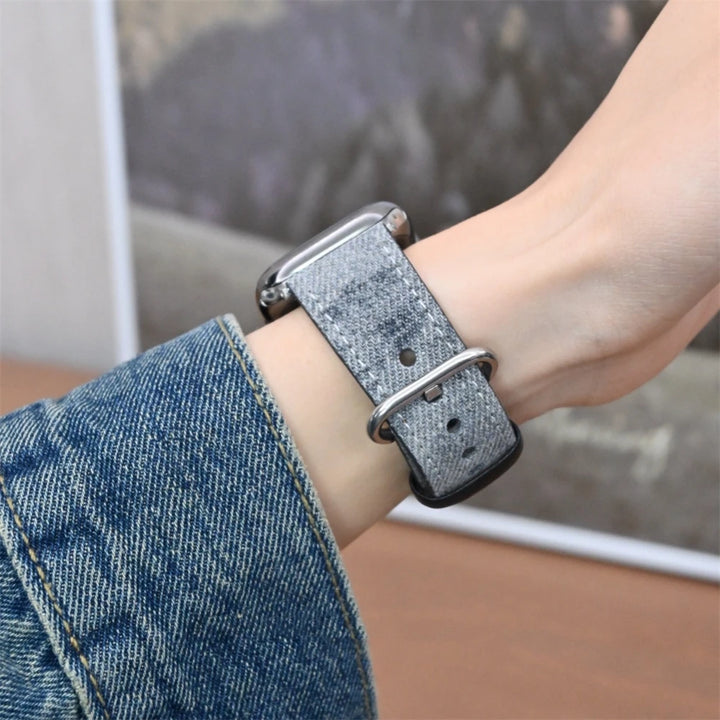 Denim Apple Watch Band - London Lake