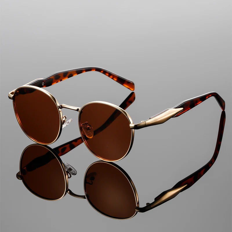 Lakeshore Round Sunglasses - London Lake