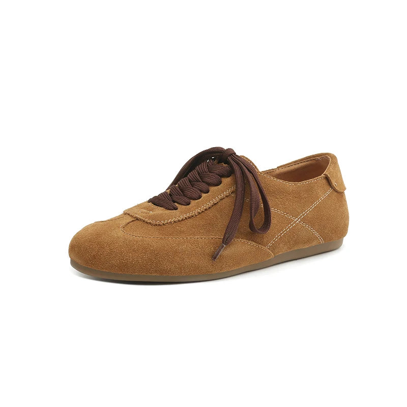 Elizabeth Suede Sneaker - London Lake