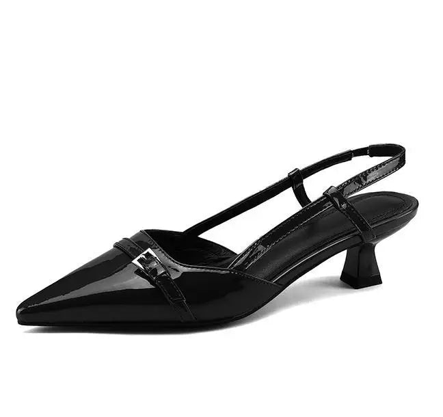 Cortona Slingback Pointed Toe Pumps - London Lake
