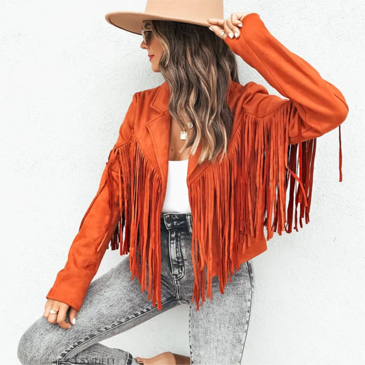 Trailblazer Fringe Jacket - London Lake