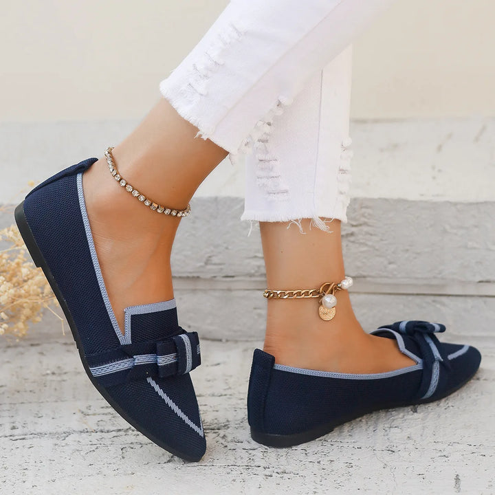 Jolene Pointed Toe Loafer - London Lake
