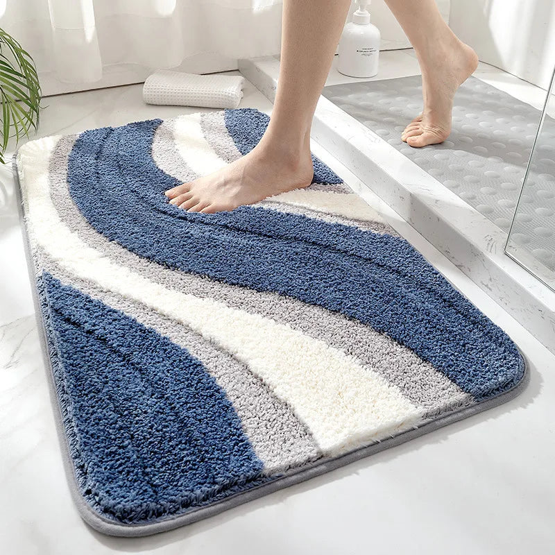 Waveshore Weave Bath Mat - London Lake