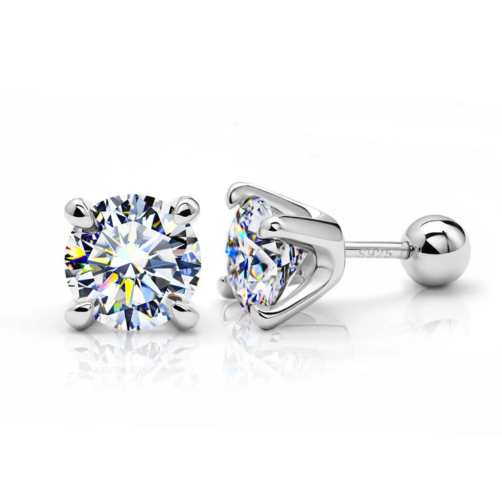 Celeste Moissanite Earrings - London Lake