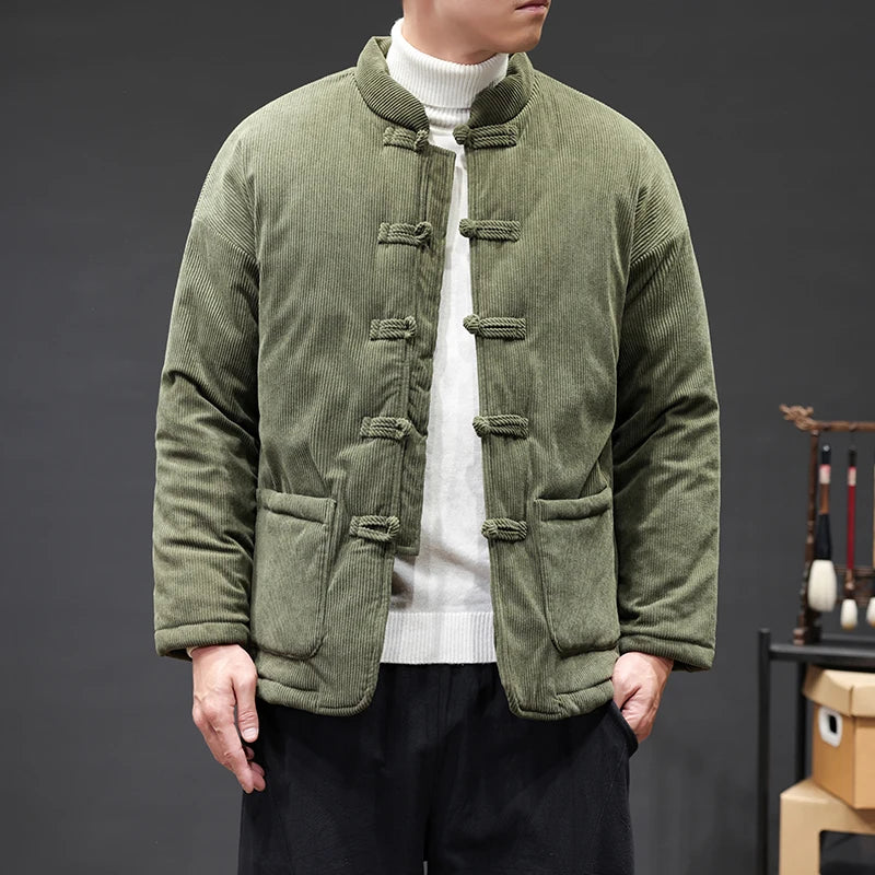 Kyoto Frontier Corduroy Coat - London Lake