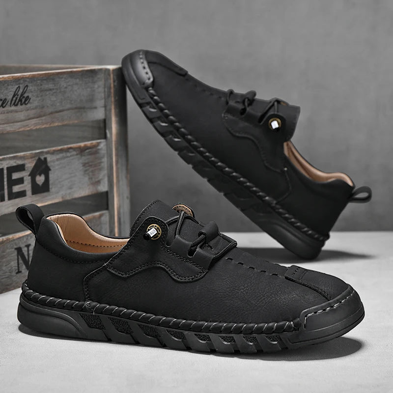 Ashford Leather Sneakers - London Lake