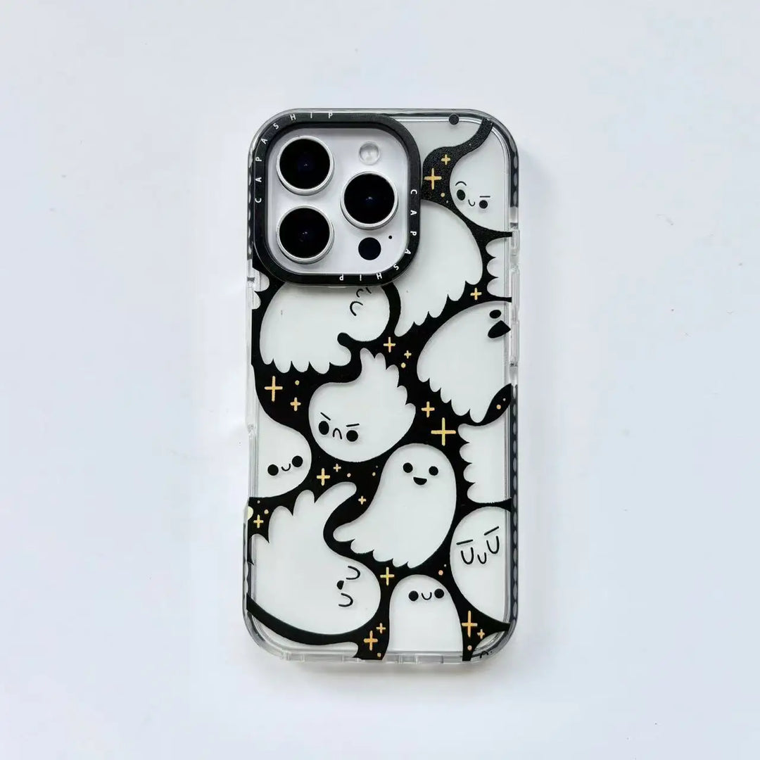 Ghostly Charm iPhone Case - London Lake
