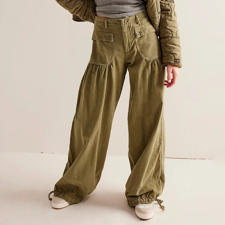 Driftwood Drawstring Denim - London Lake