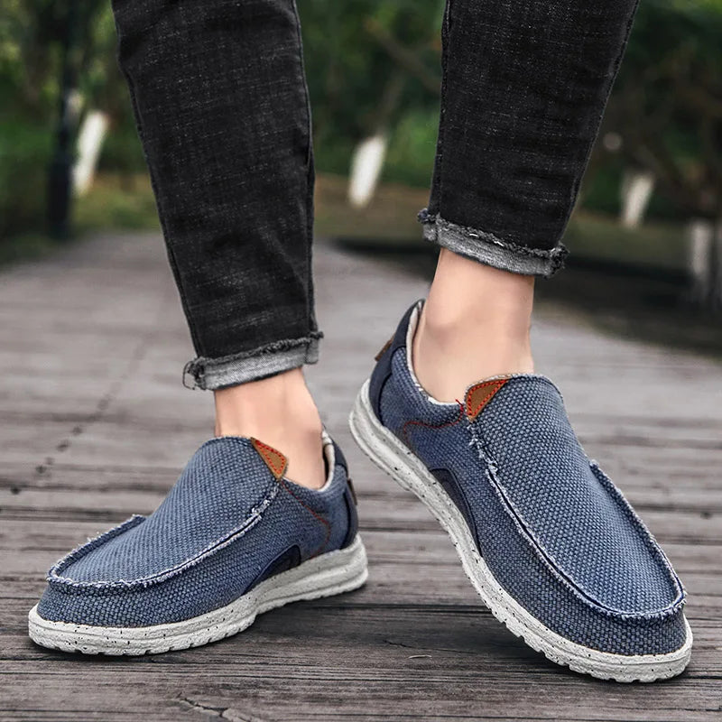 Riverbend Canvas Loafers - London Lake