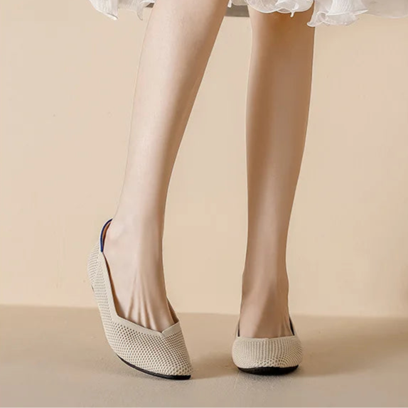 Orthopedic Mesh Ballet Flats - London Lake