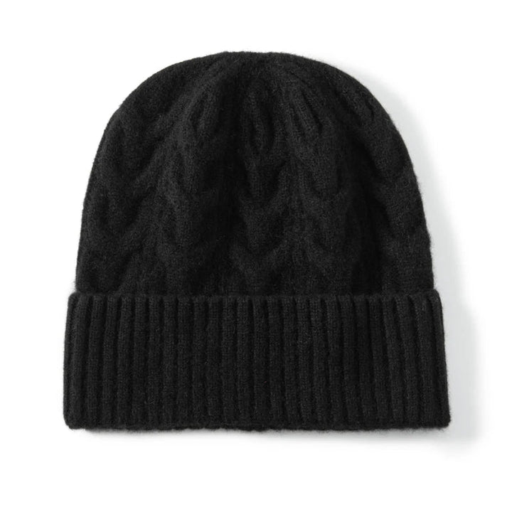 Norwood Cable Wool Beanie - London Lake