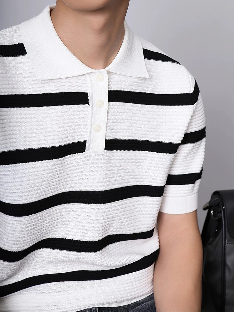 Portside Knit Polo - London Lake