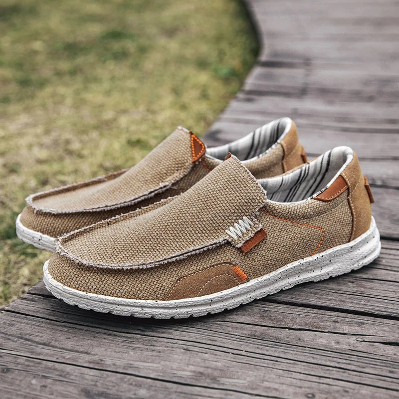 Riverbend Canvas Loafers - London Lake