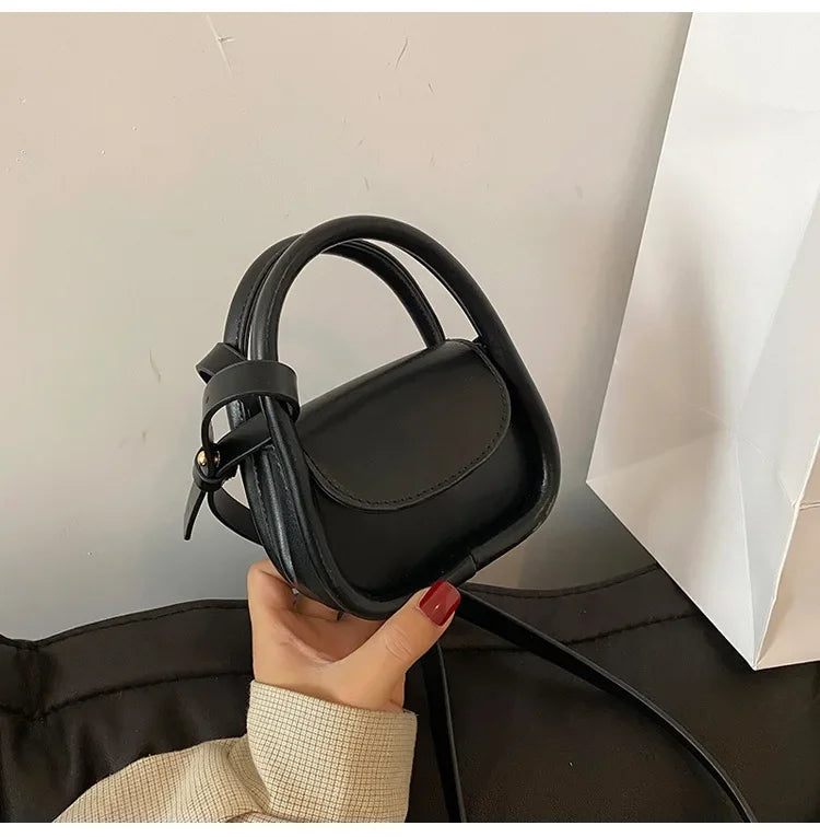 Alba Petite Faux Leather Crossbody Bag - London Lake