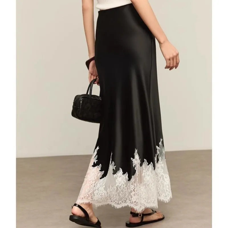 Camille Lace Skirt - London Lake