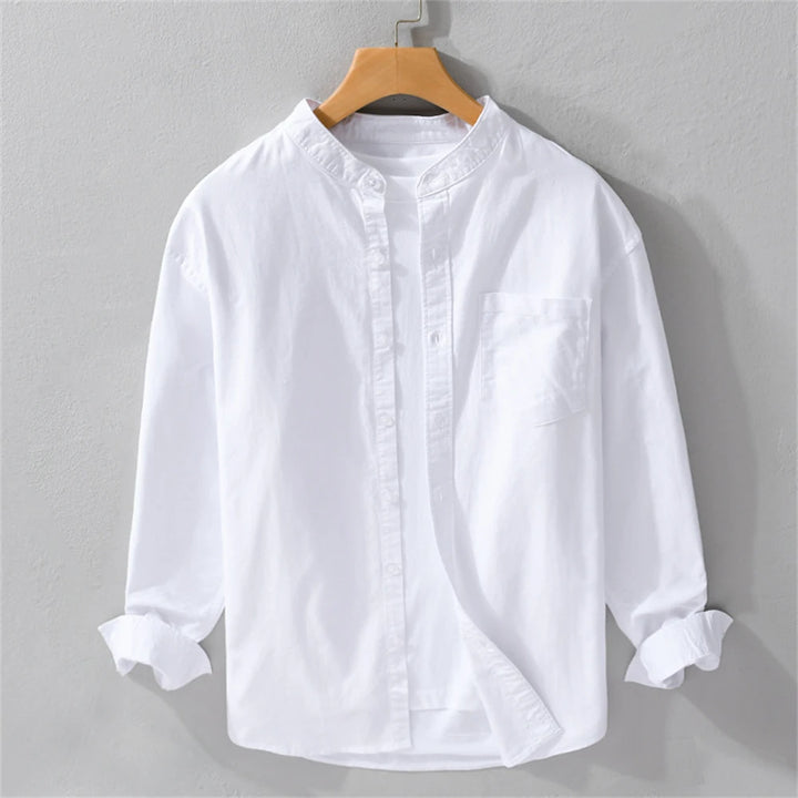 Greyson Cotton Shirt - London Lake